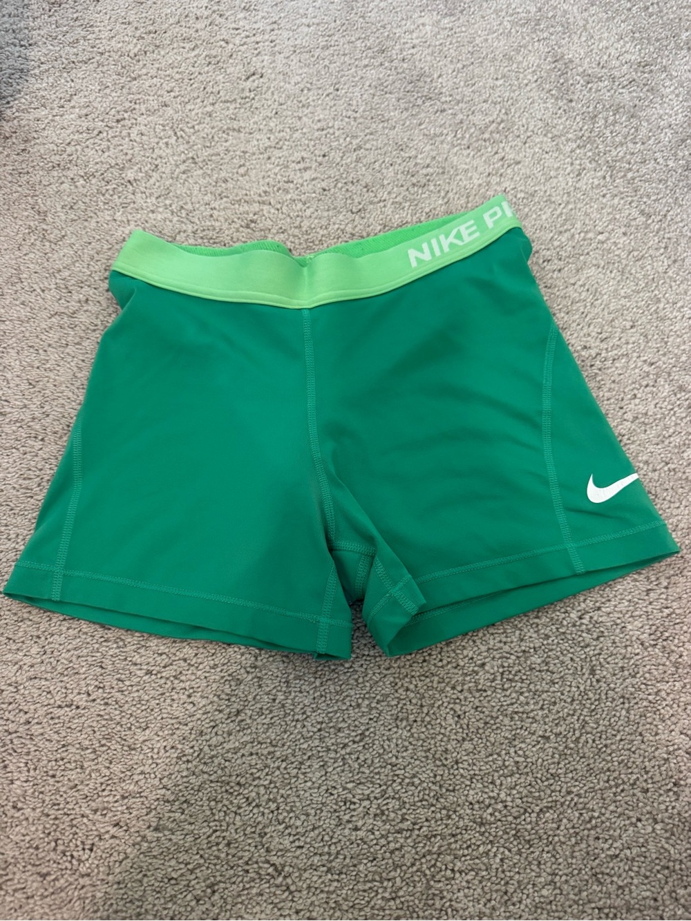 Nike Pro Teal/Turquoise Women's Compression Shorts